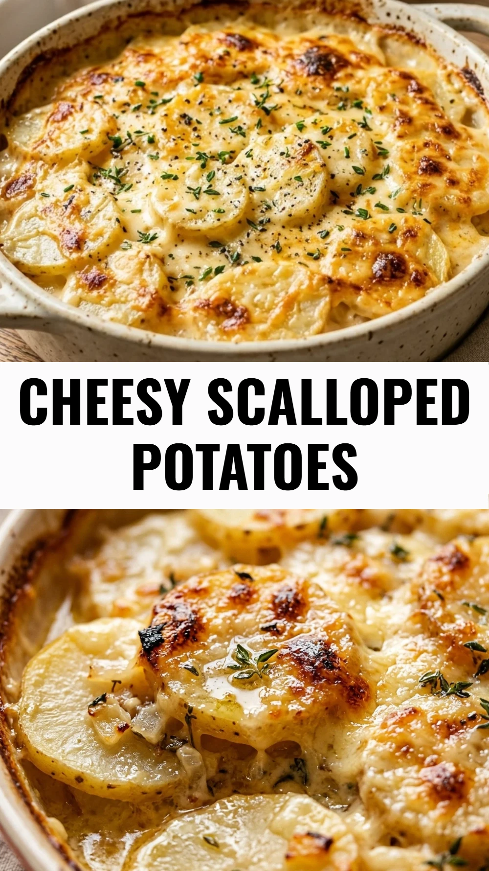 Cheesy Scalloped Potatoes