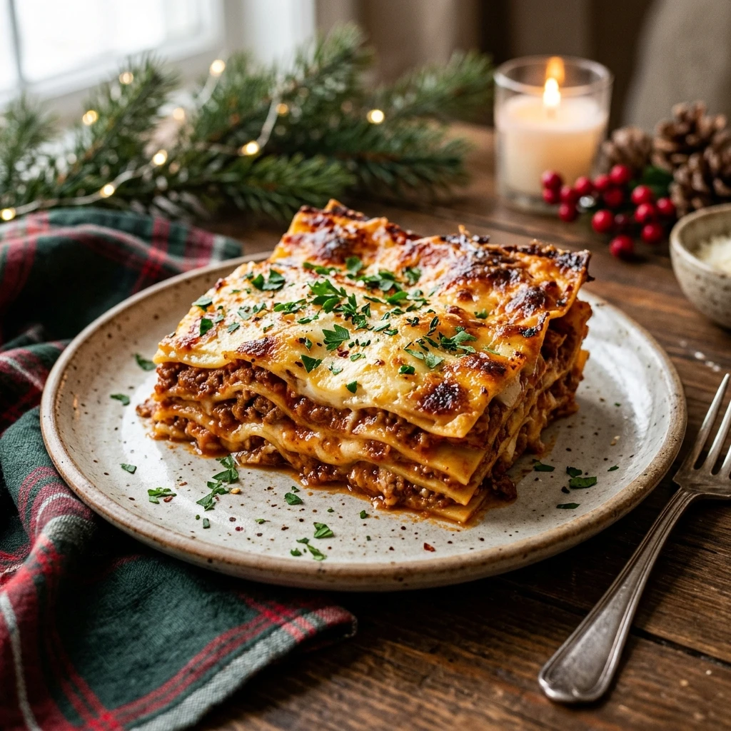 Christmas Eve Lasagna