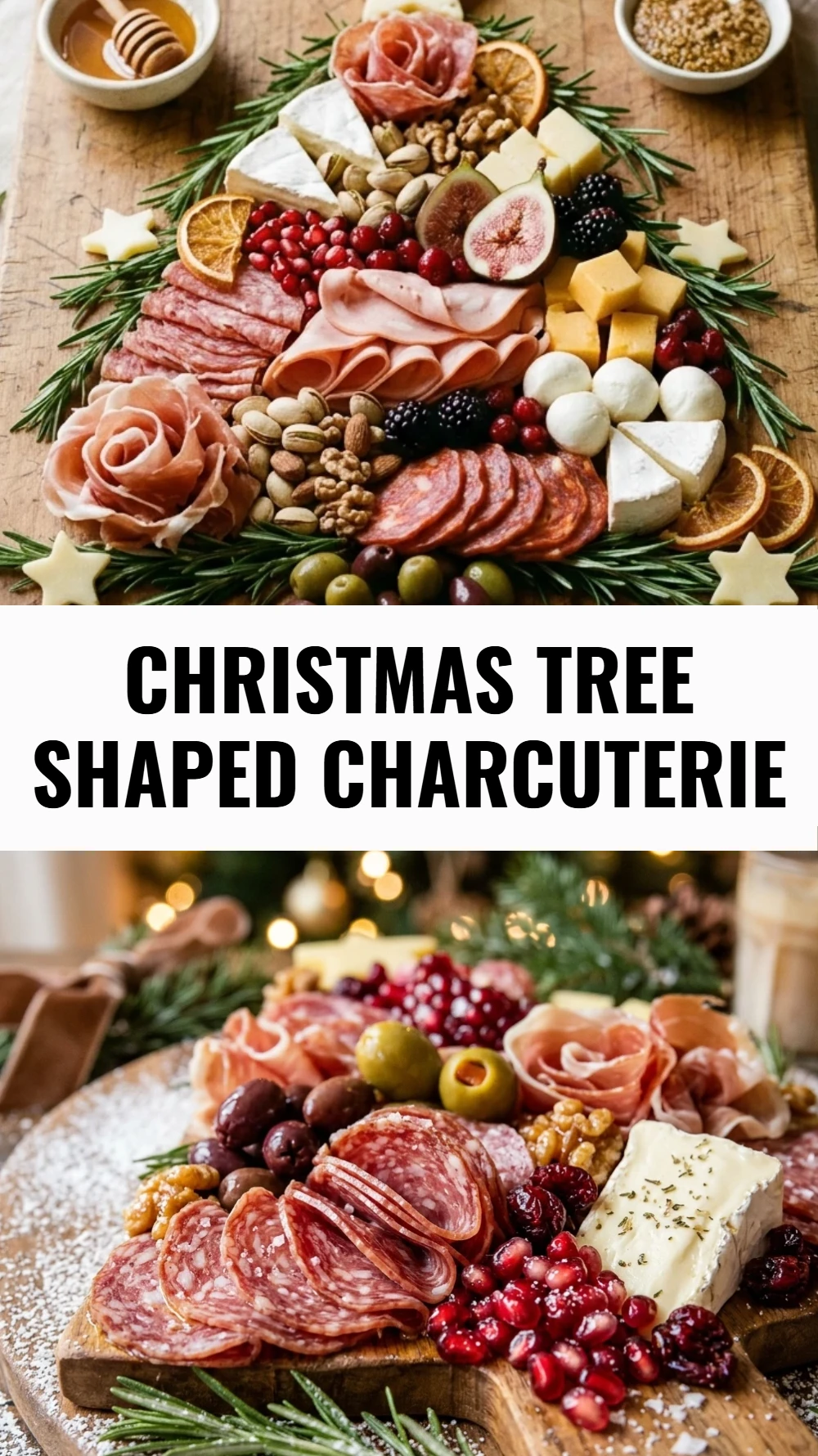Christmas Tree Shaped Charcuterie