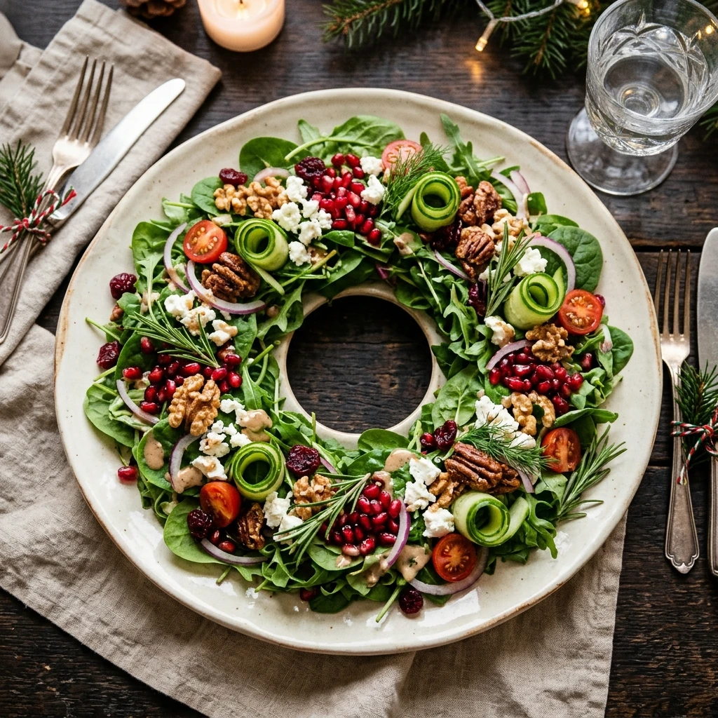 Christmas Wreath Salad
