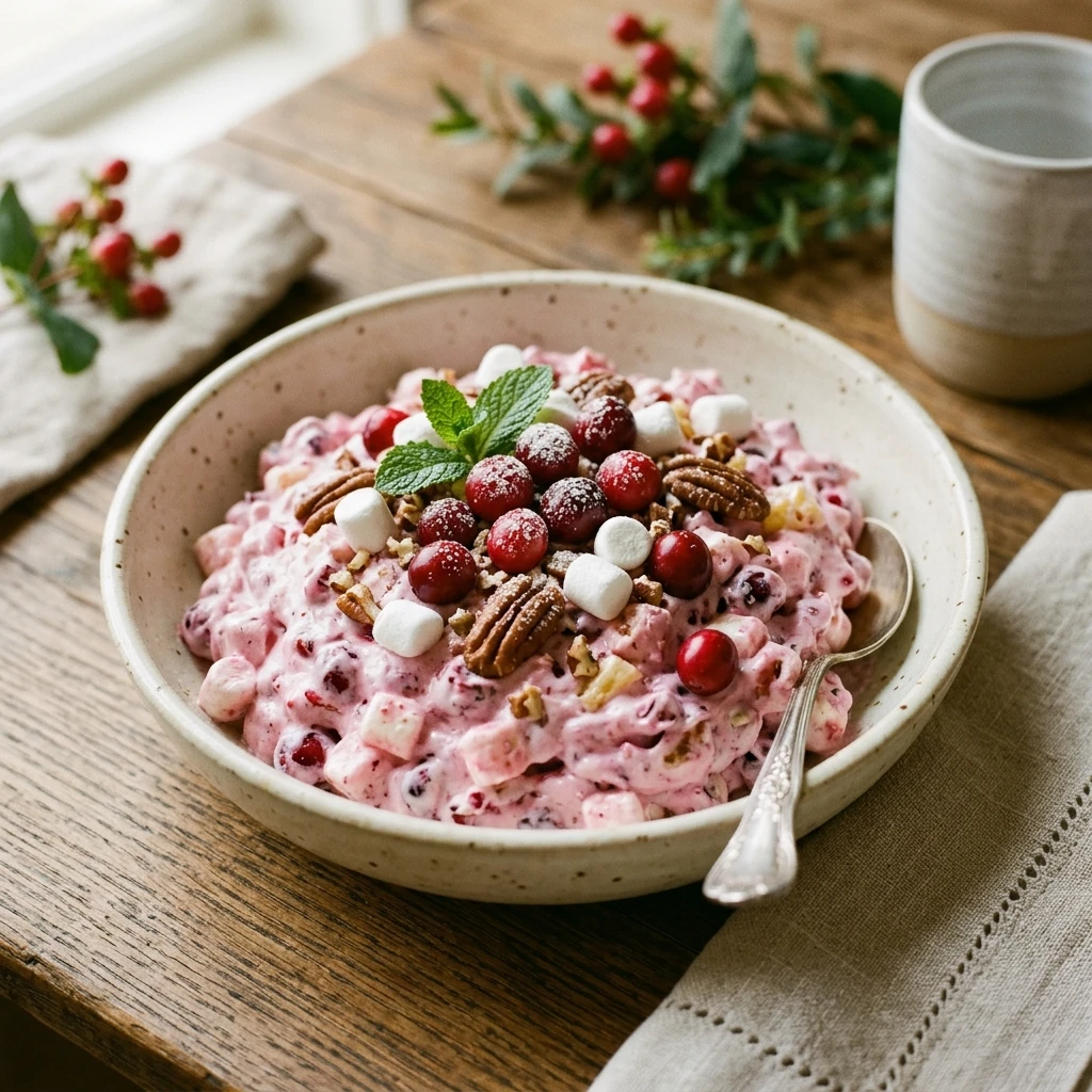 Cranberry Fluff Dessert Salad