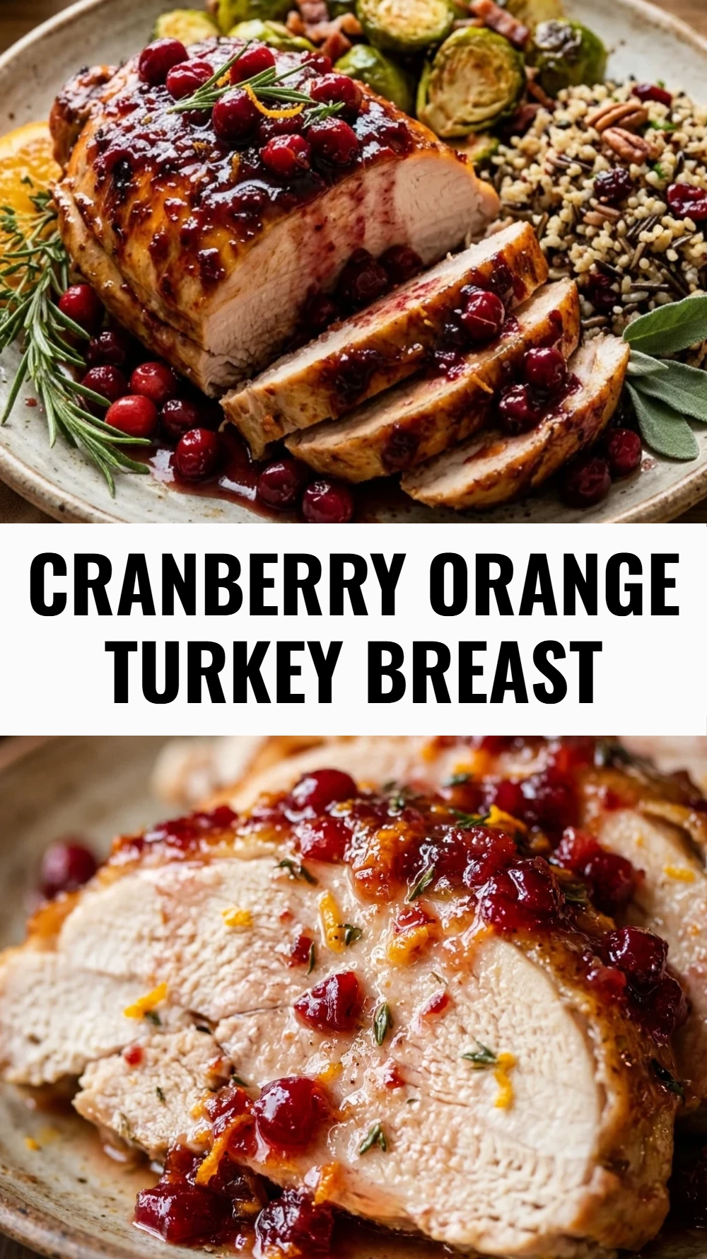 Cranberry Orange Turkey Breast