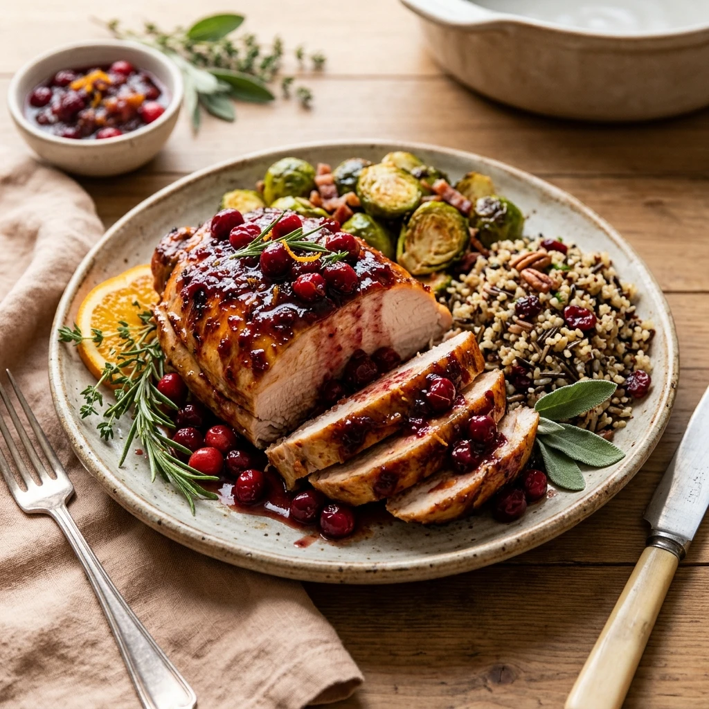 Cranberry Orange Turkey Breast