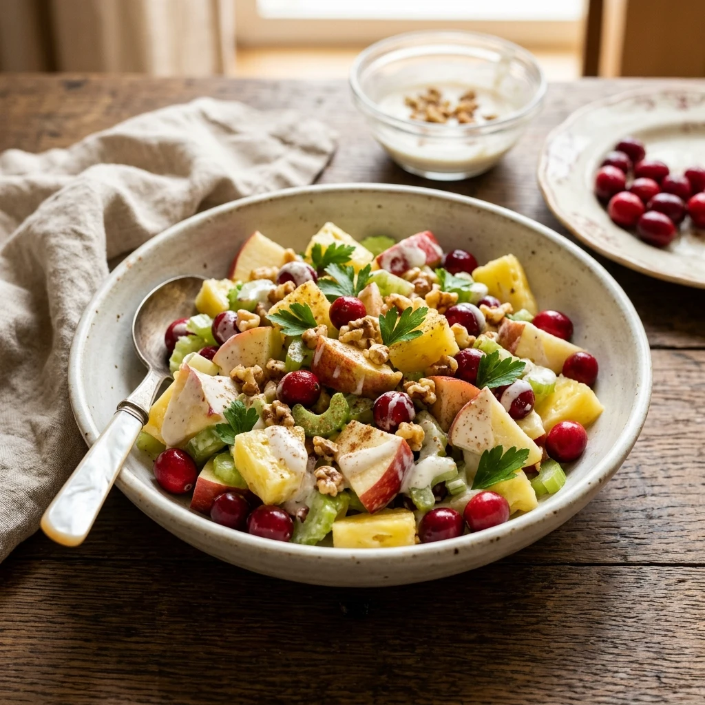 Cranberry Pineapple Apple Salad