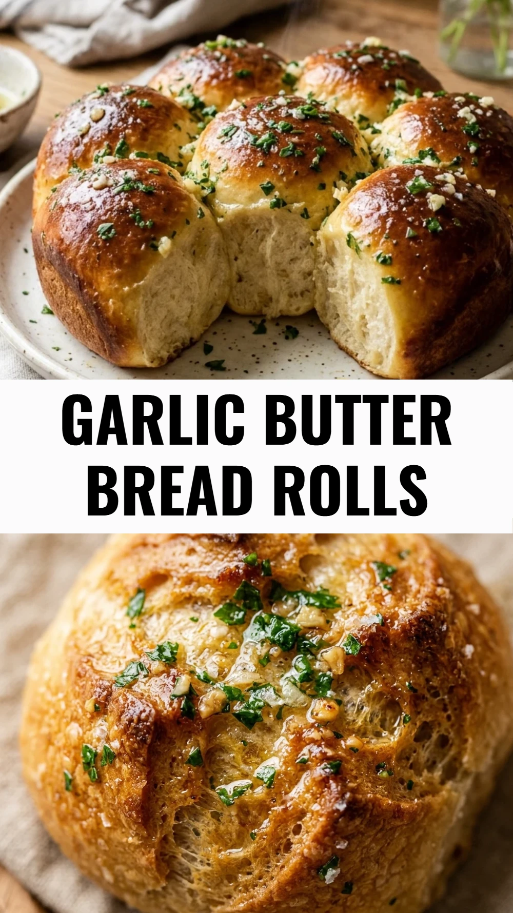 Garlic Butter Bread Rolls