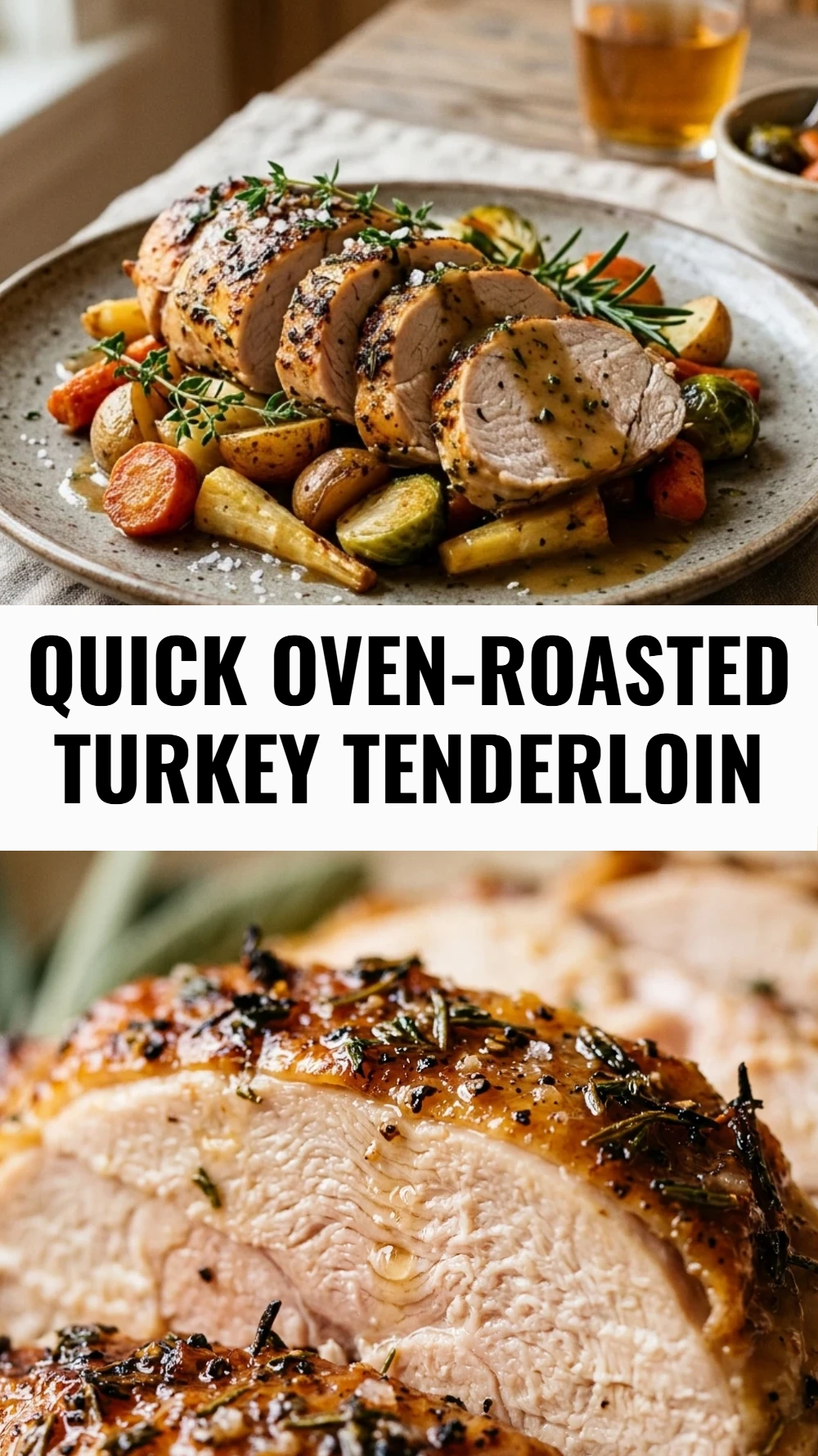 Quick Oven-Roasted Turkey Tenderloin