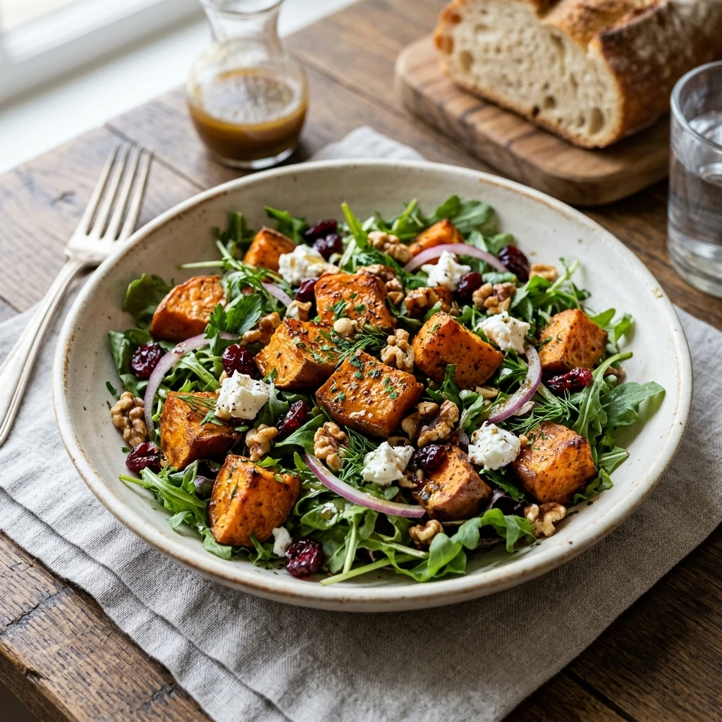 Roasted Sweet Potato Salad