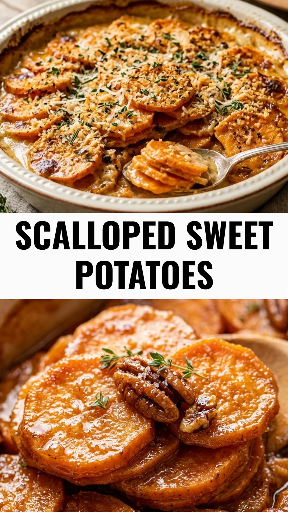 Scalloped Sweet Potatoes