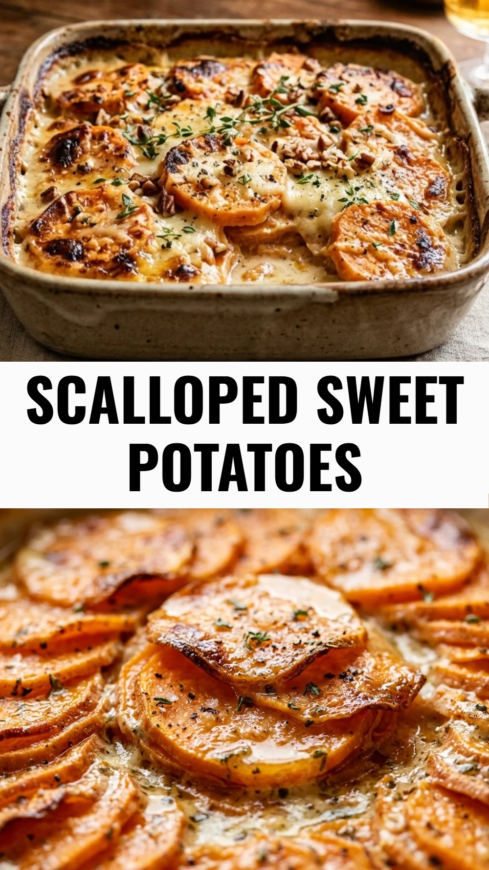 Scalloped Sweet Potatoes