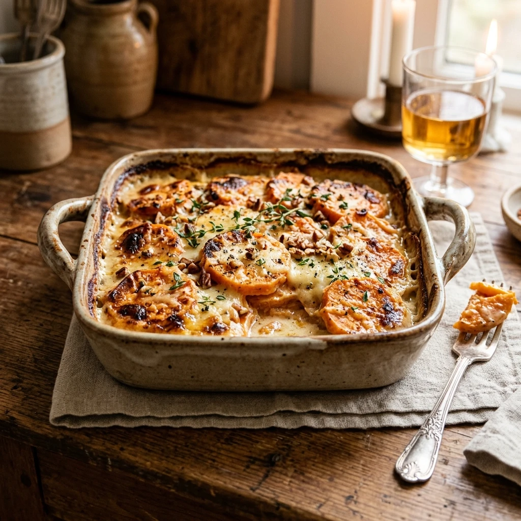 Scalloped Sweet Potatoes