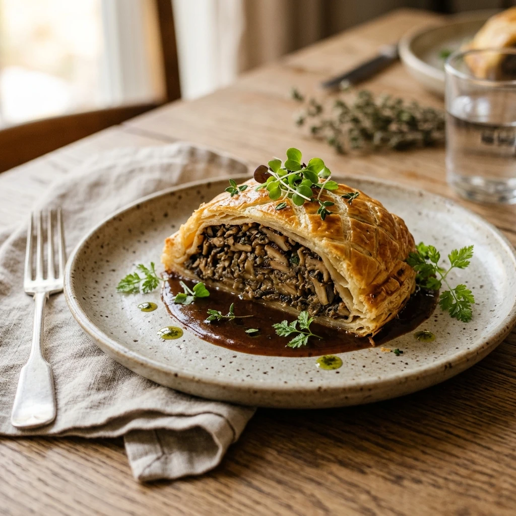 Vegetarian Mushroom Wellington