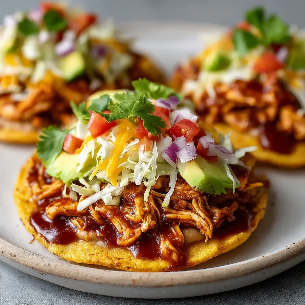 Bbq Chicken Tostadas
