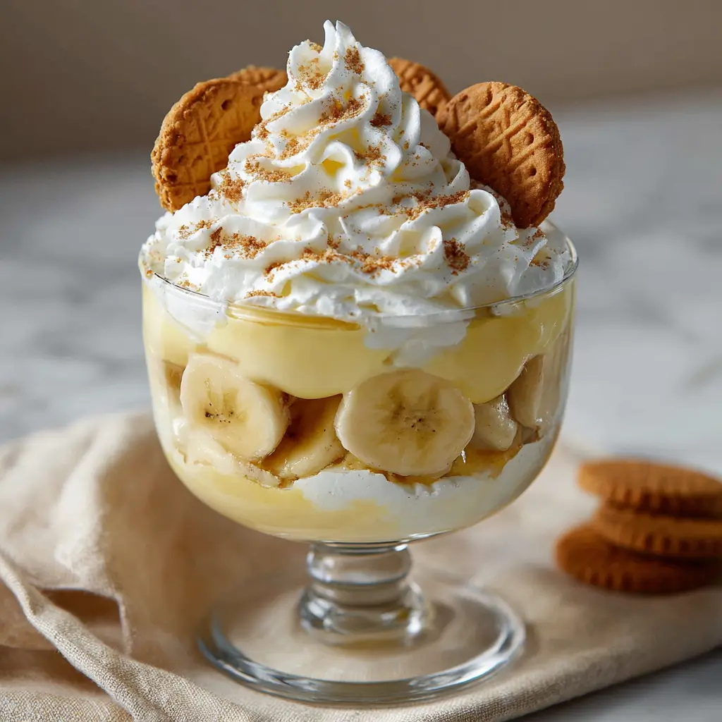Creamy Southern Banana Pudding