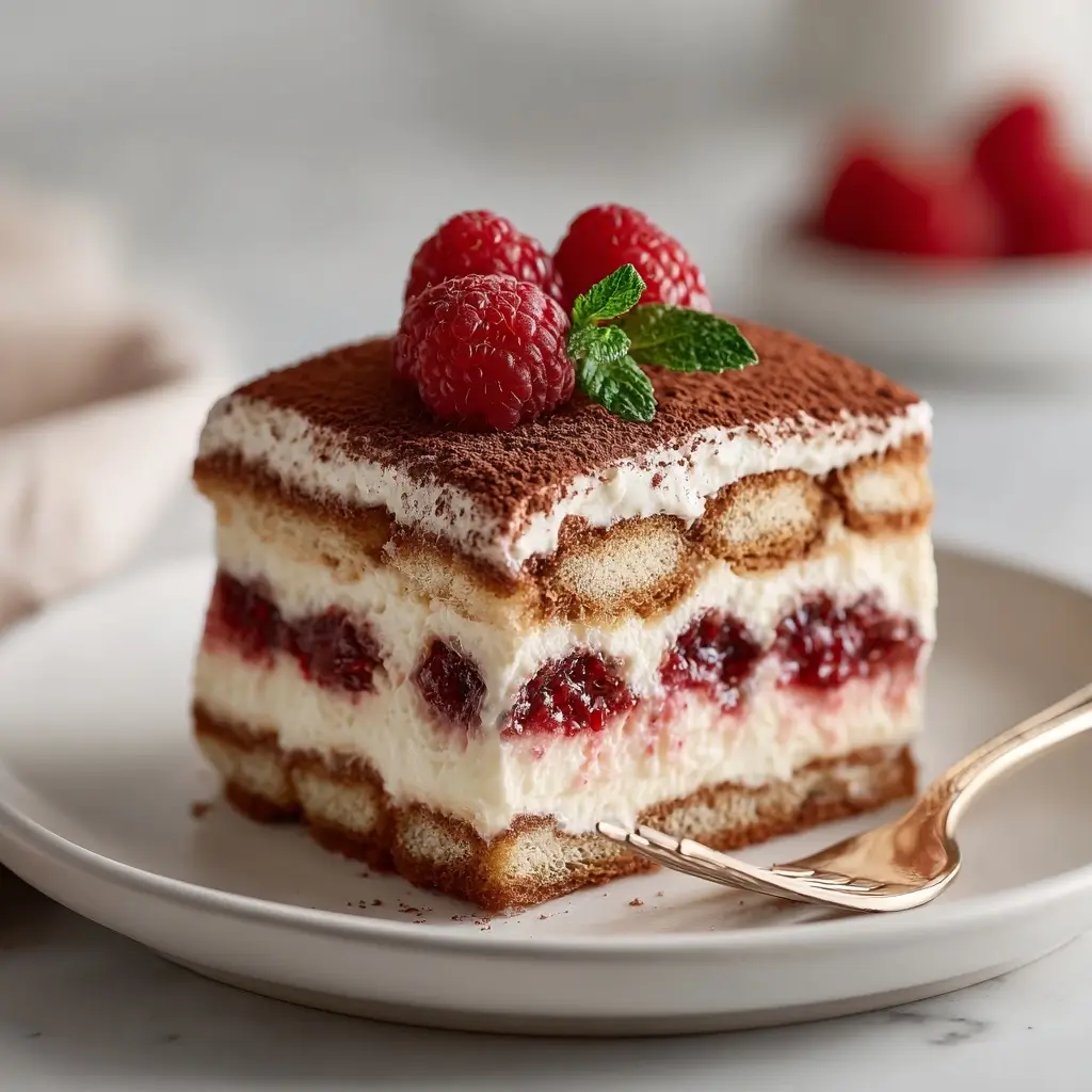 Fresh Raspberry Tiramisu Recipe