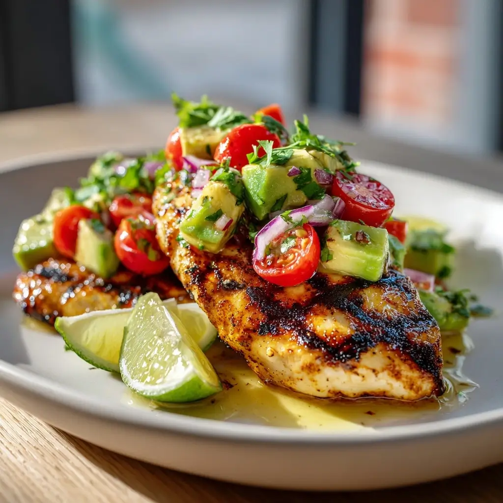 Grilled California Avocado Chicken