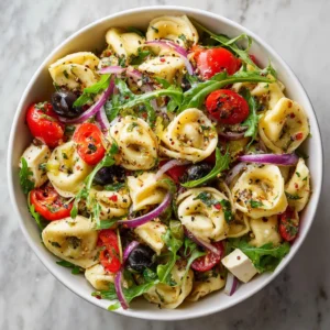 Italian Tortellini Pasta Salad