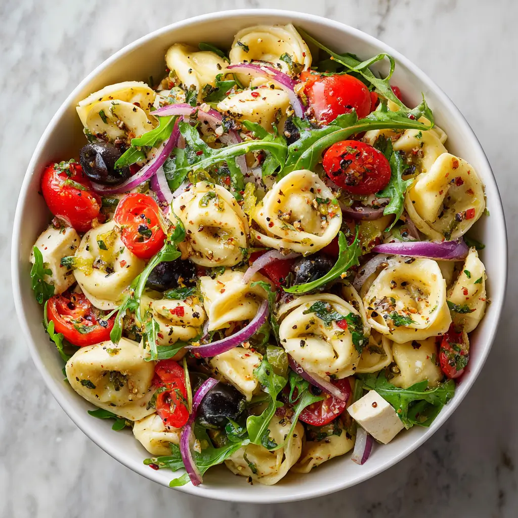 Italian Tortellini Pasta Salad