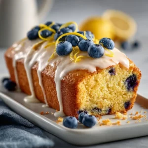 Lemon Blueberry Sheet Cake