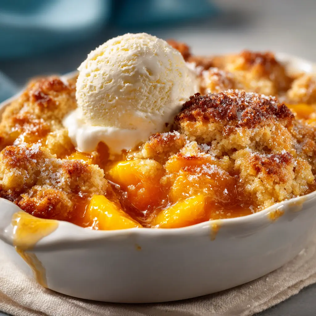 Southern Peach Cobbler