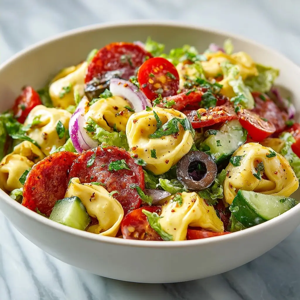 Tasty Grinder Tortellini Salad