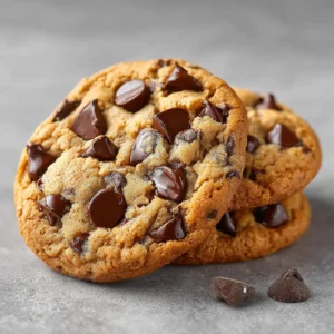 Thick And Gooey Two Chip Chocolate Chip Cookies