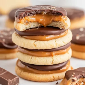 Twix Style Cookies