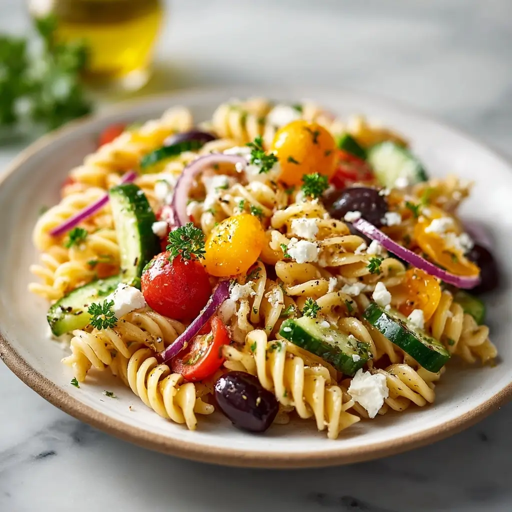 Best Summer Pasta Salad With Fresh Veggies