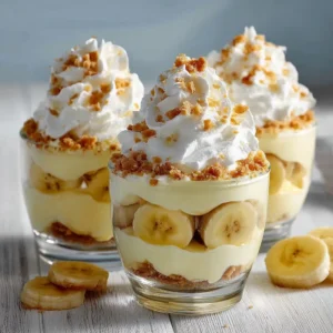Easy Homemade Banana Pudding Cups For Summer Parties