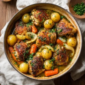 Easy One Pot Chicken Dinner For Busy Weeknights