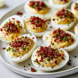 Everything Bagel Deviled Eggs — Crowd Pleaser