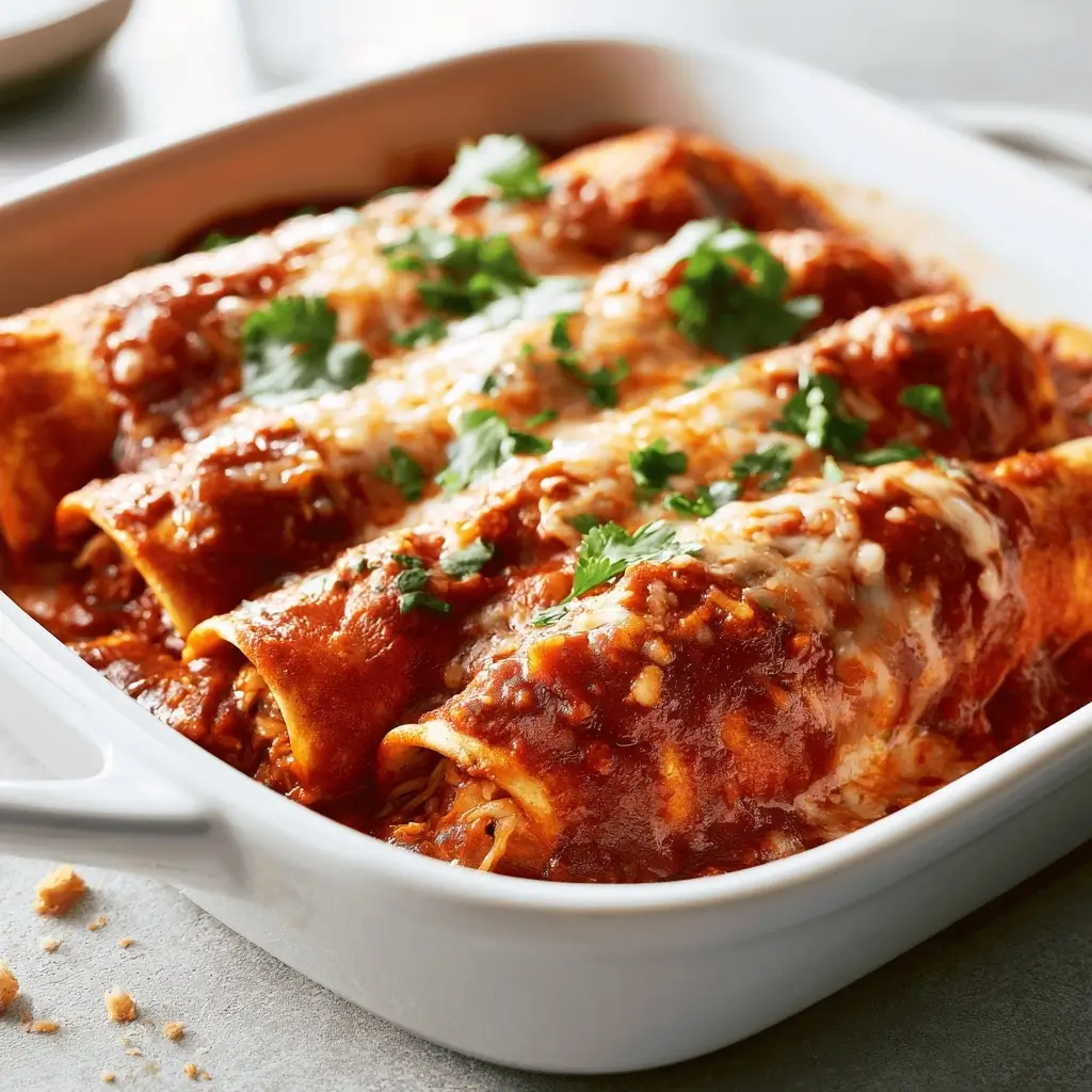 Freezer Friendly Chicken Enchiladas — Easy Weeknight Meal