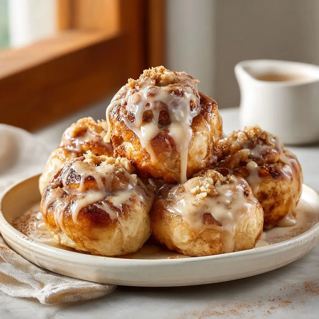 Quick Cinnamon Roll Bites