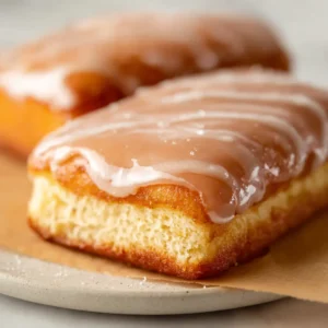 Soft Baked Maple Donut Bars