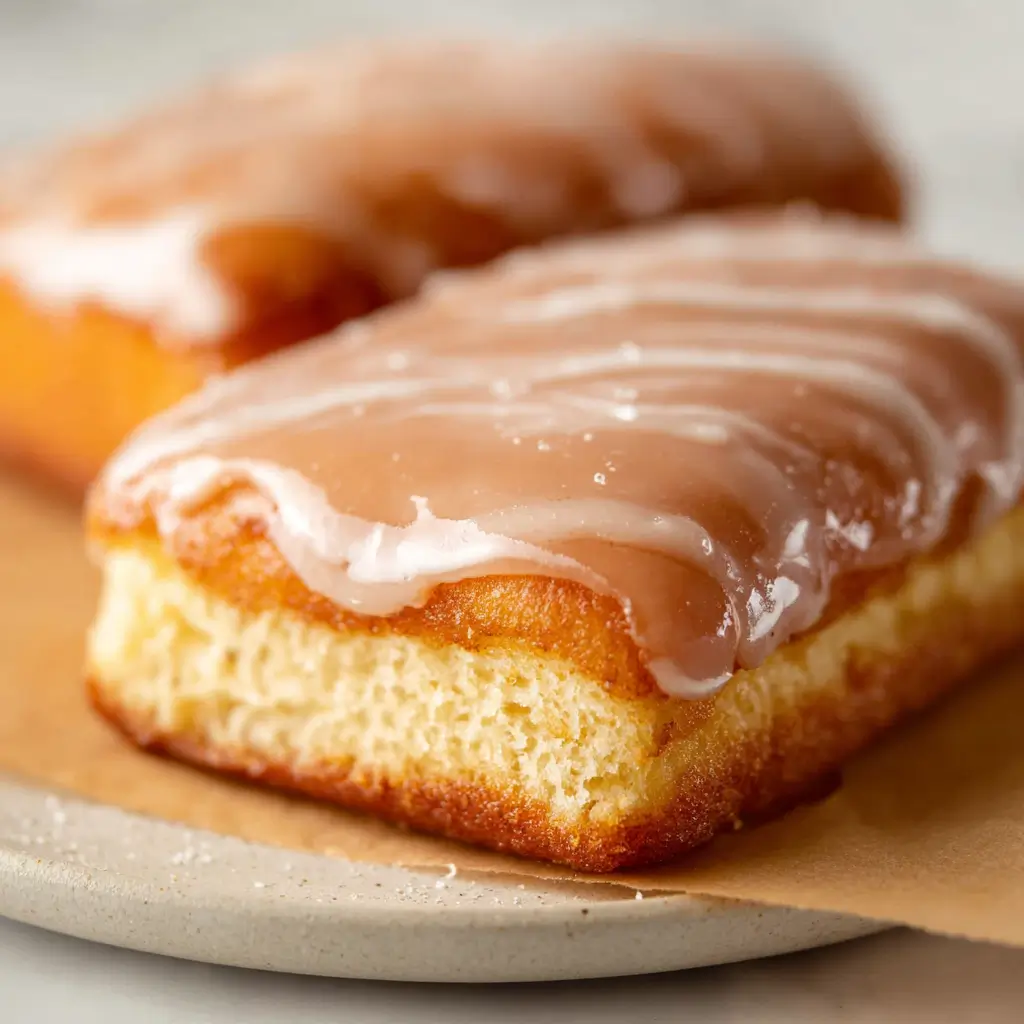 Soft Baked Maple Donut Bars
