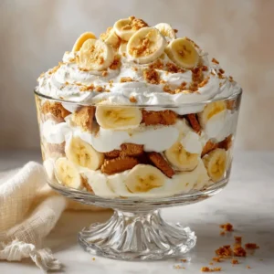 Southern Banana Pudding Trifle — No Bake Summer Dessert