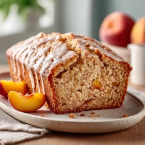 Southern Peach Bread — Easy Homemade Loaf Recipe