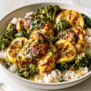 Best Lemon Garlic Chicken Skillet For Meal Prep