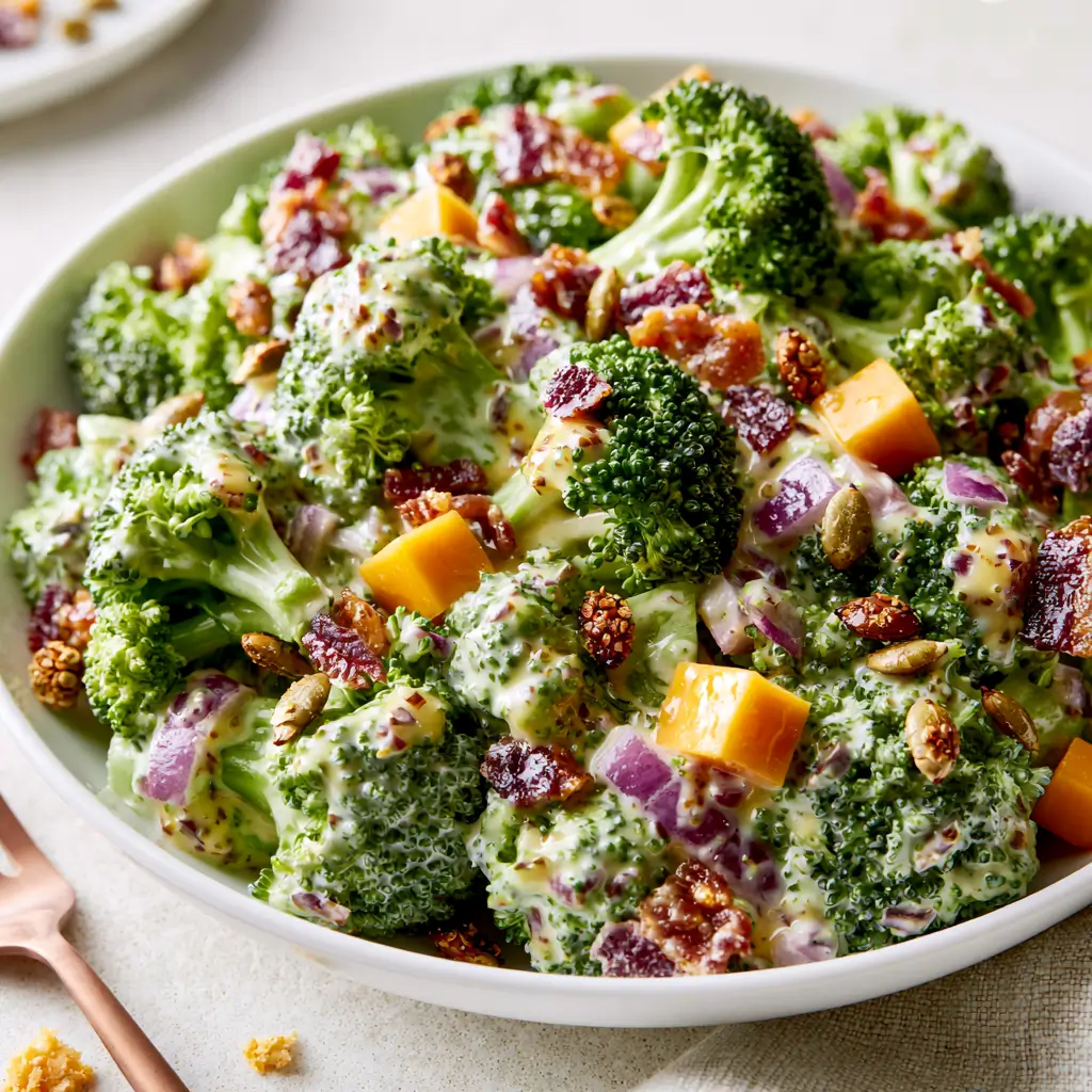Broccoli Salad With Honey Dijon Dressing