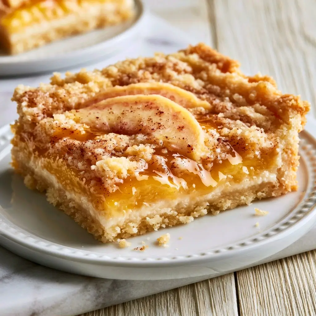 Delicious Peach Pie Bars