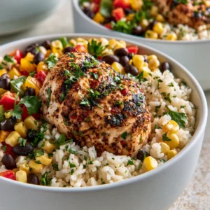 Family Favorite Cajun Chicken Bowls For Meal Prep