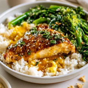 Family Favorite Maple Dijon Chicken Rice Bowl For High Protein Meals