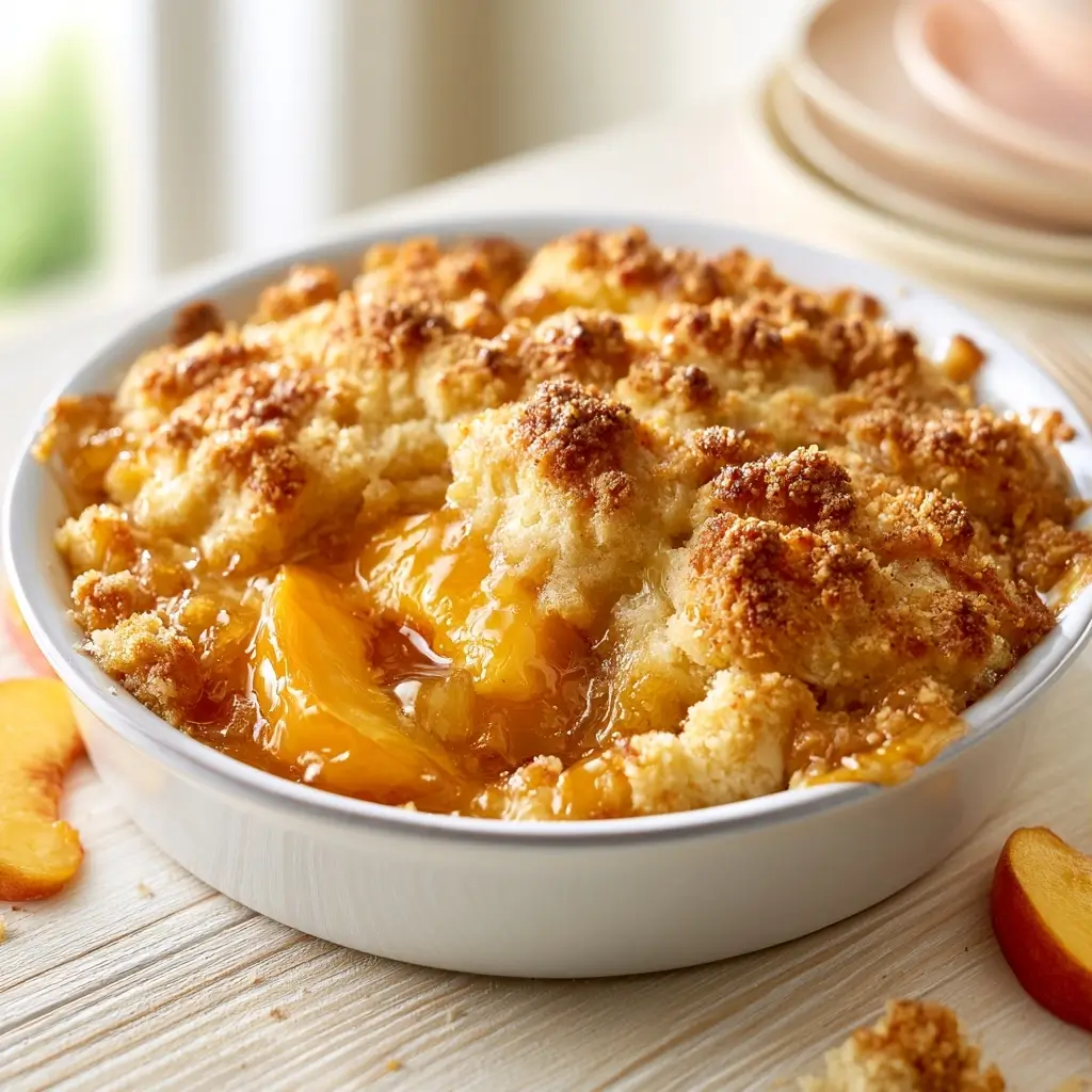 Fresh Peach Cobbler