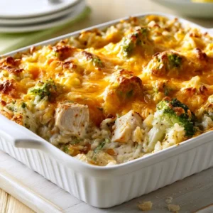 Homemade Chicken And Rice Casserole Bake The Whole Family Will Love
