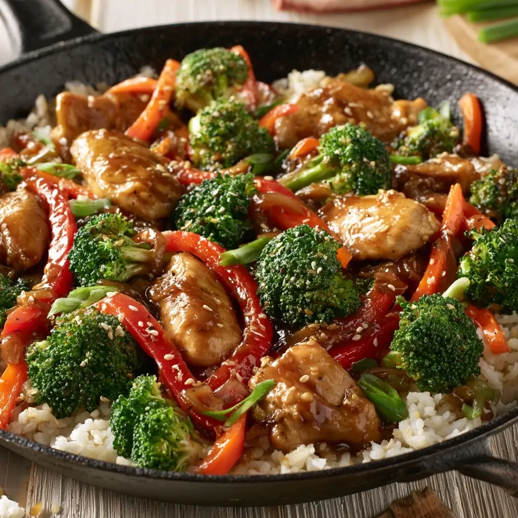 Quick Chicken Stir Fry Skillet For High Protein Meals