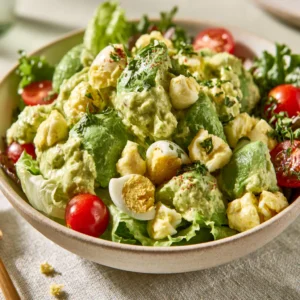 Simple Avocado Egg Salad Lunch Bowl For Busy Lunches