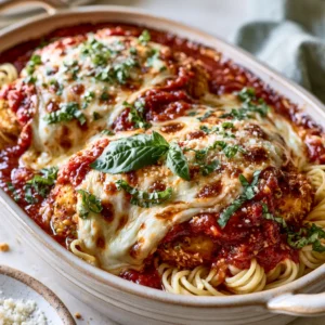 Simple Chicken Parmesan Bake For Busy Weeknights