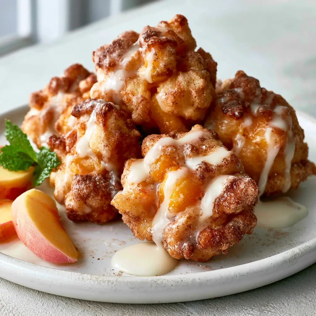 Southern Peach Fritters