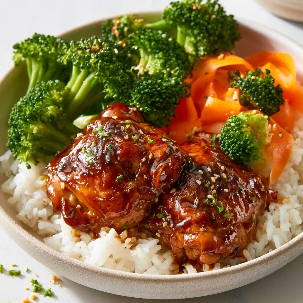 Teriyaki Chicken Rice Bowl For Weekly Meal Prep