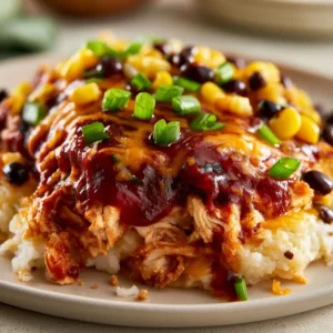 Weeknight Bbq Chicken Casserole For Meal Prep