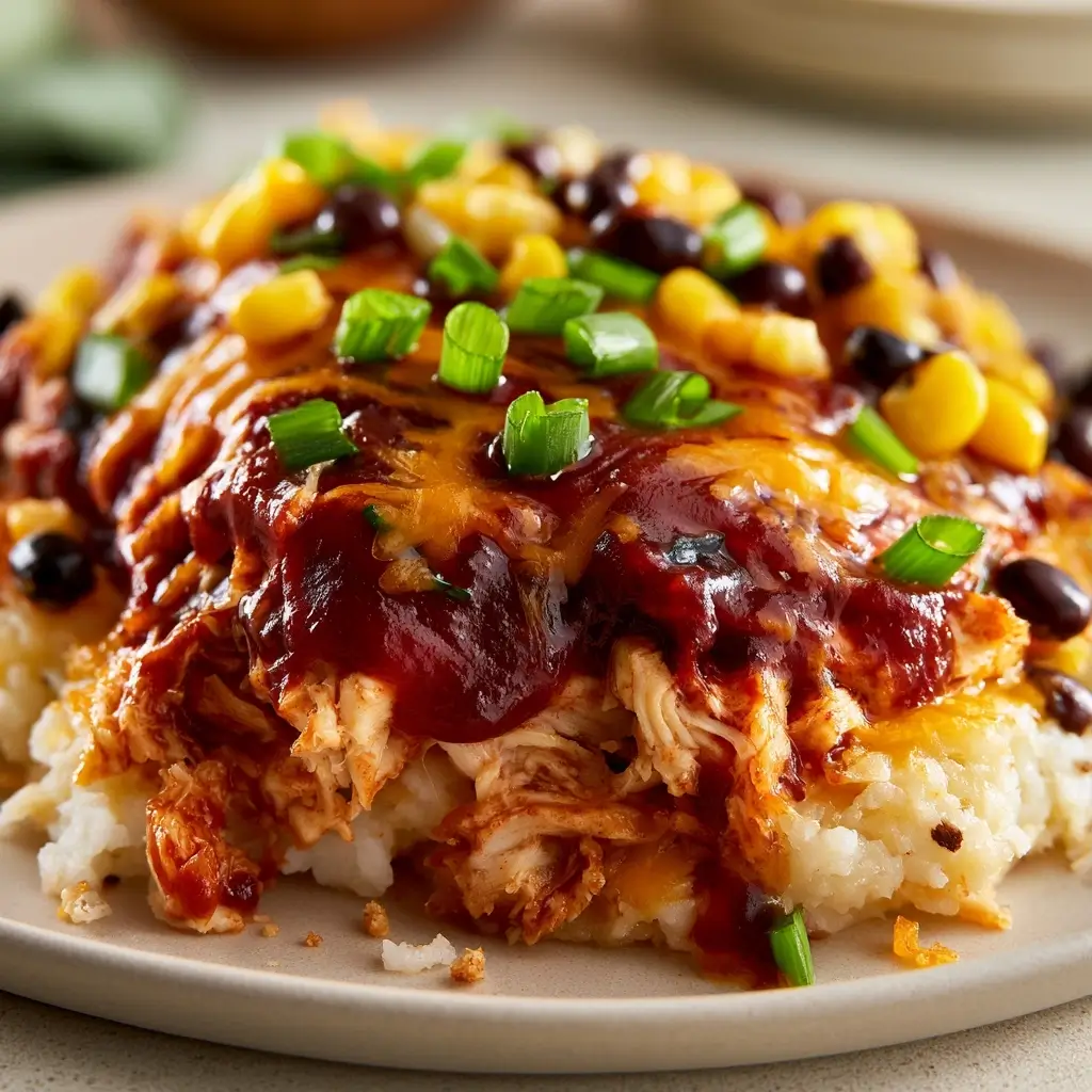 Weeknight Bbq Chicken Casserole For Meal Prep